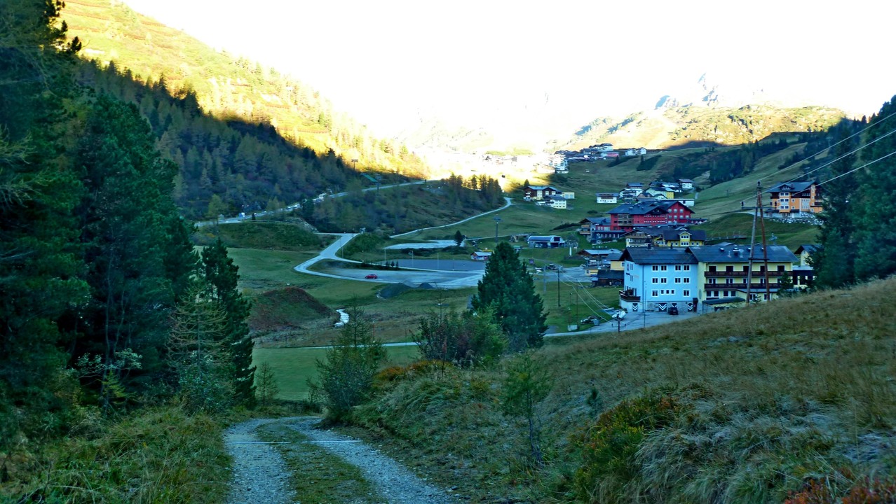 Start in Obertauern, da hatte es heute auch einen Reif