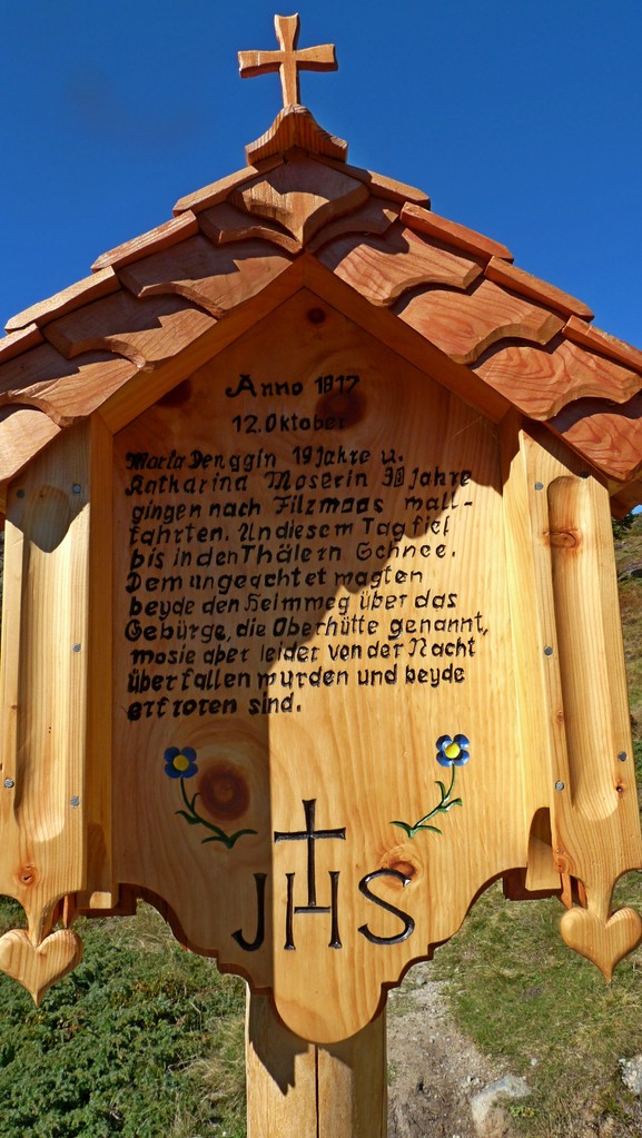 wir befinden uns auf einem Jahrhunderte alten Pilgerweg