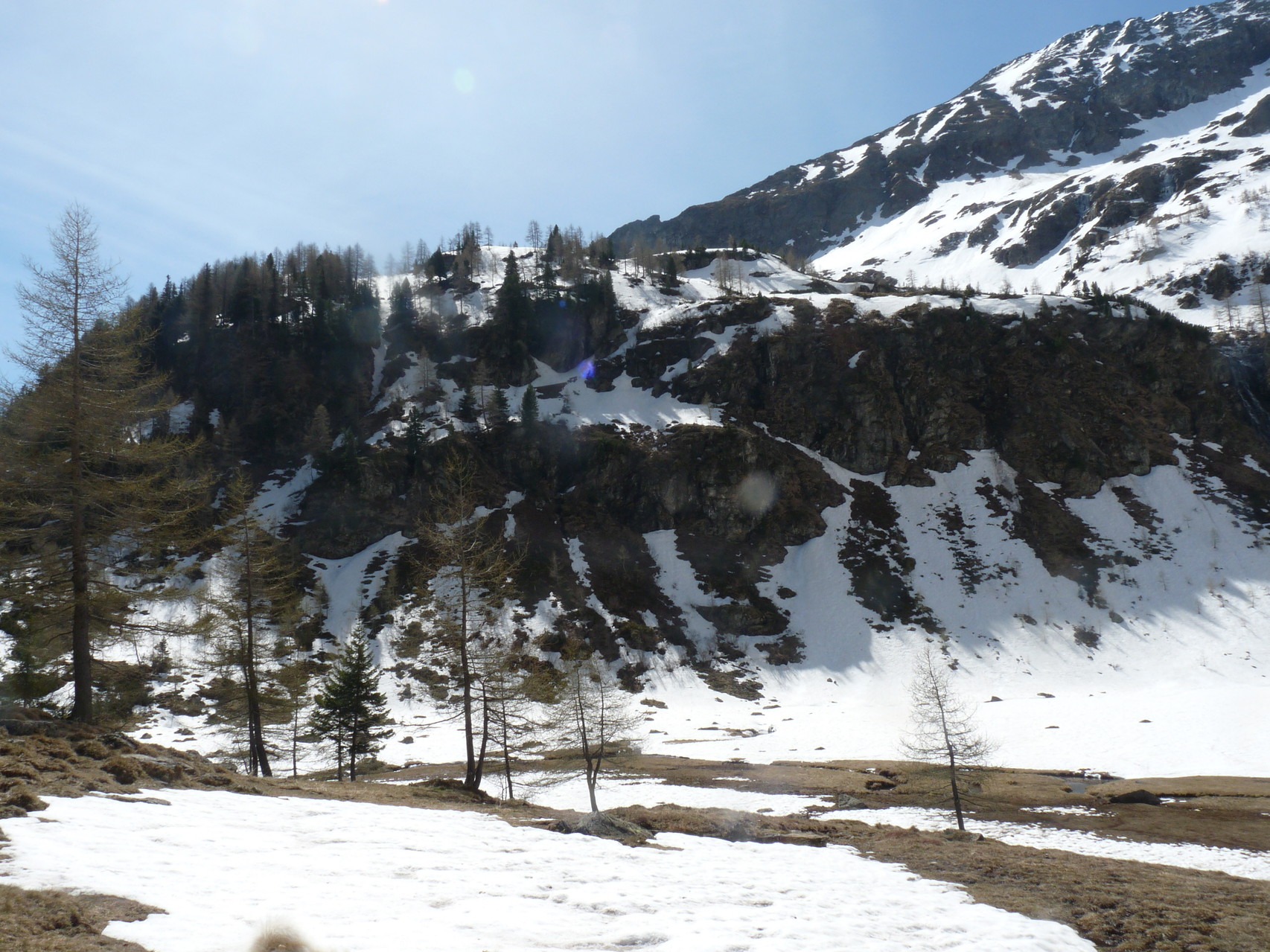 tja leider kein Aufstieg zum Gralatisee möglich