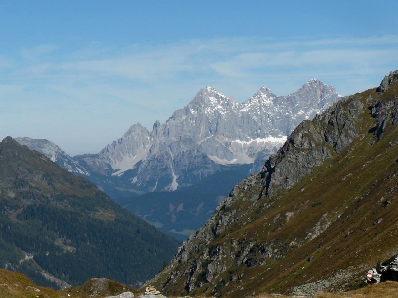 auf dem WEg dorthin die schönsten Blicke