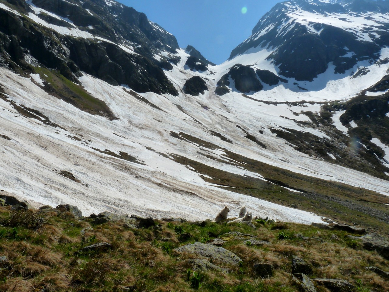 wir verzichten auf den Weiterweg und machen es uns hier gemütlich